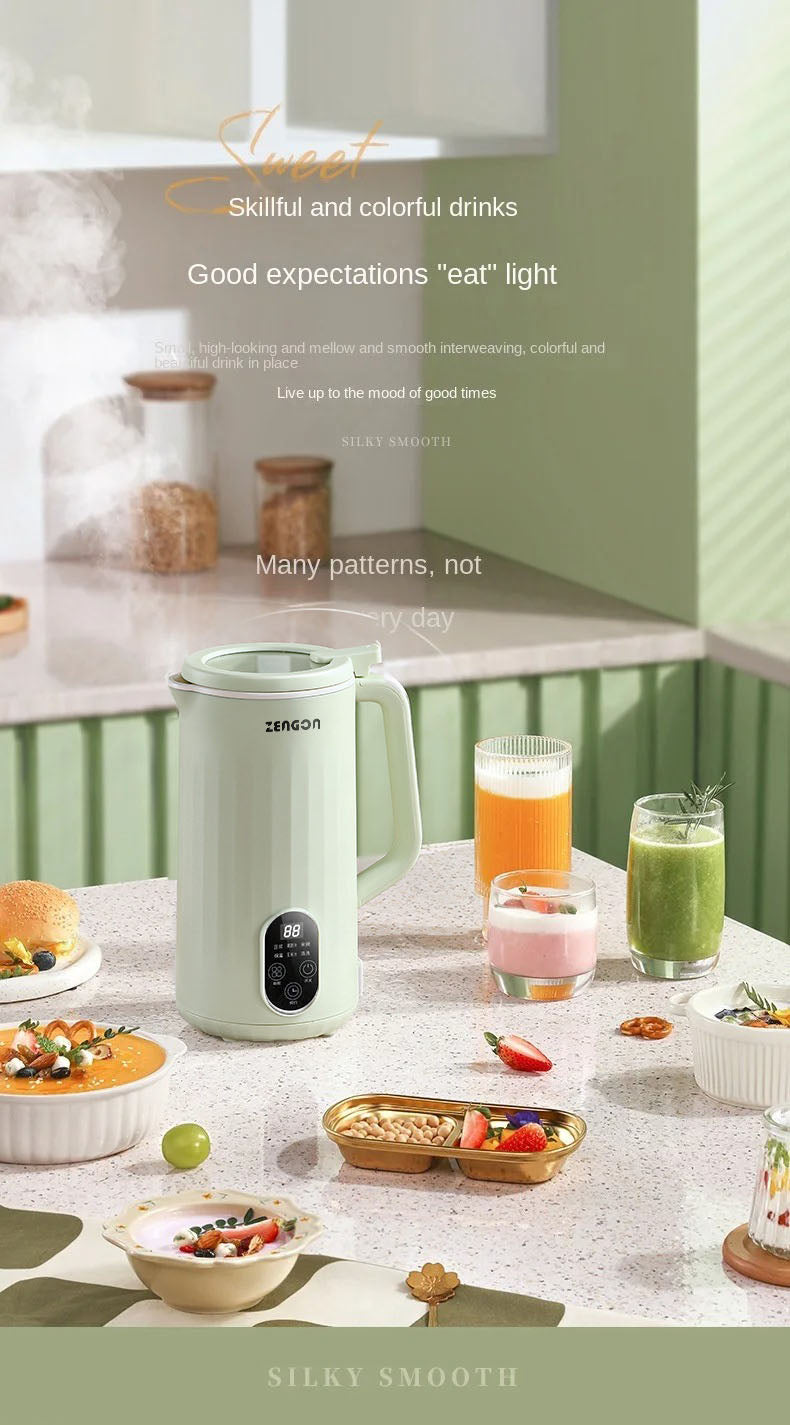 Mini Automatic Soybean Milk Maker – Filter Free