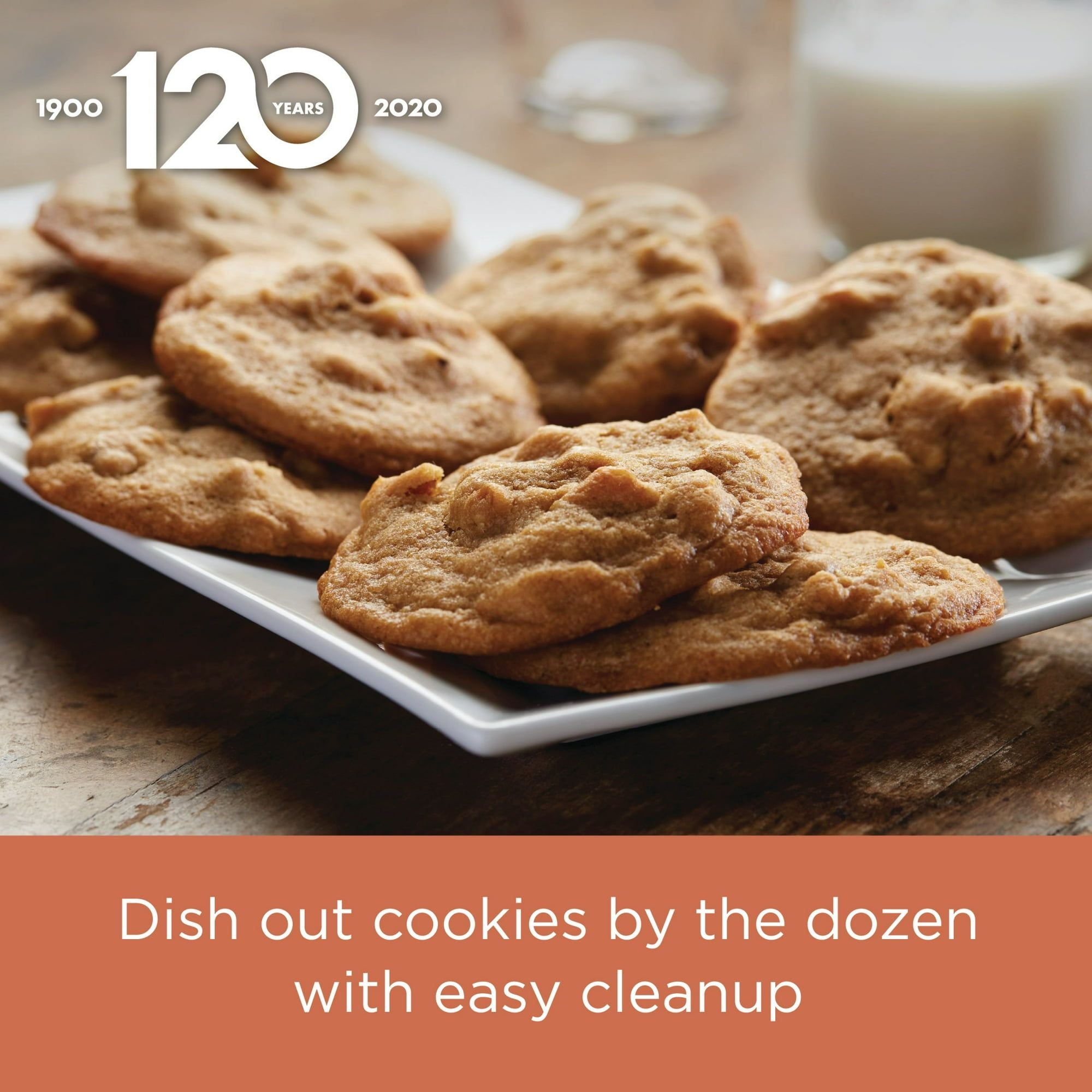 Nonstick Bakeware 3-Piece Cookie Pan Set, Gray