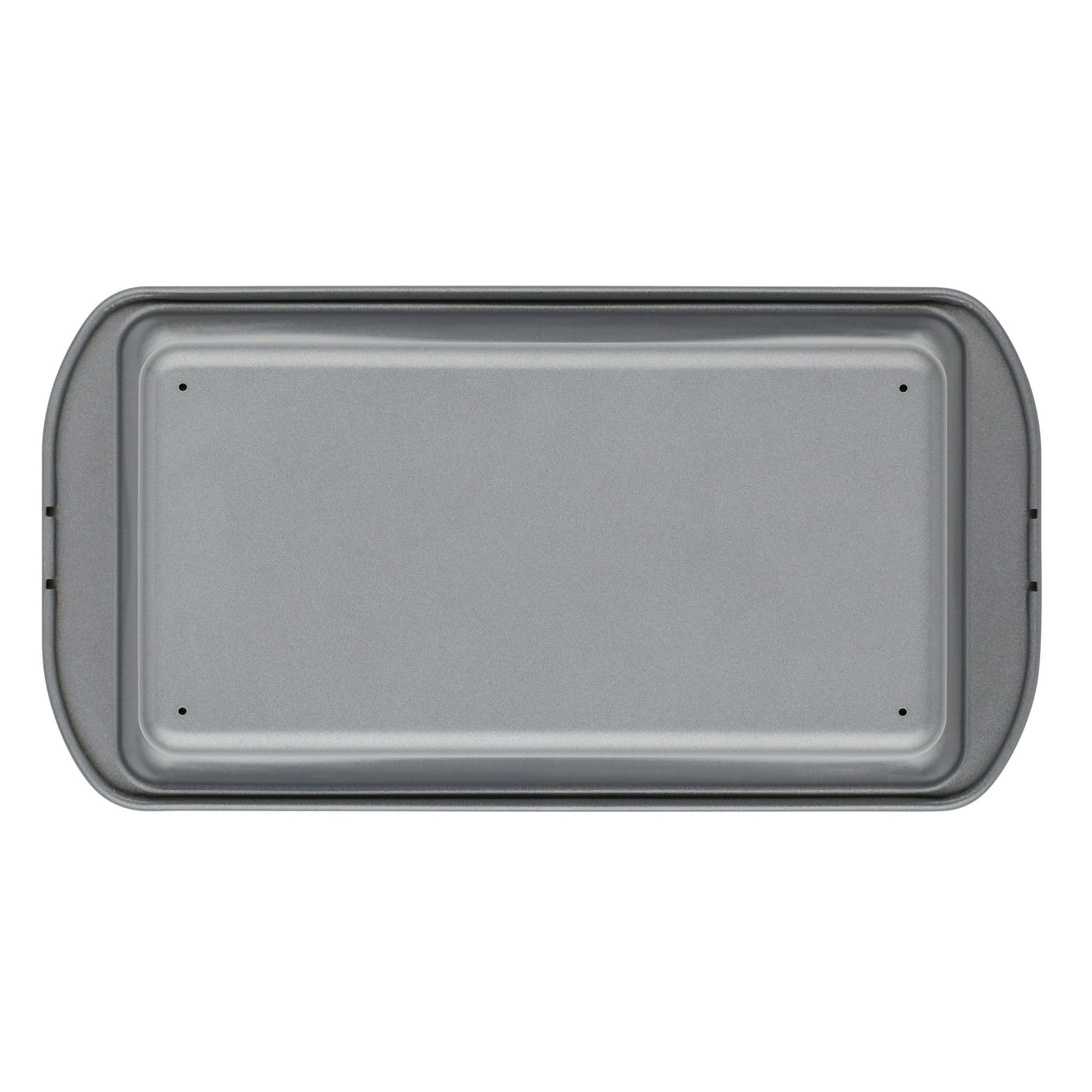 GoldenBake Nonstick Loaf Pan Set 2-Piece Gray Bakeware for Baking