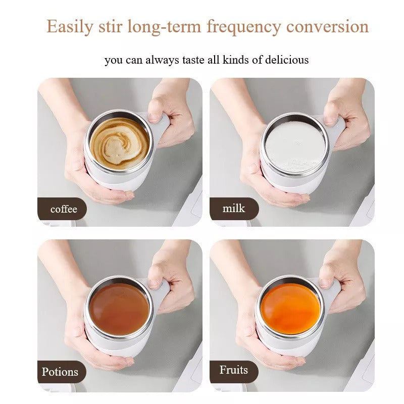 Rechargeable Automatic Self-Stirring Coffee Cup