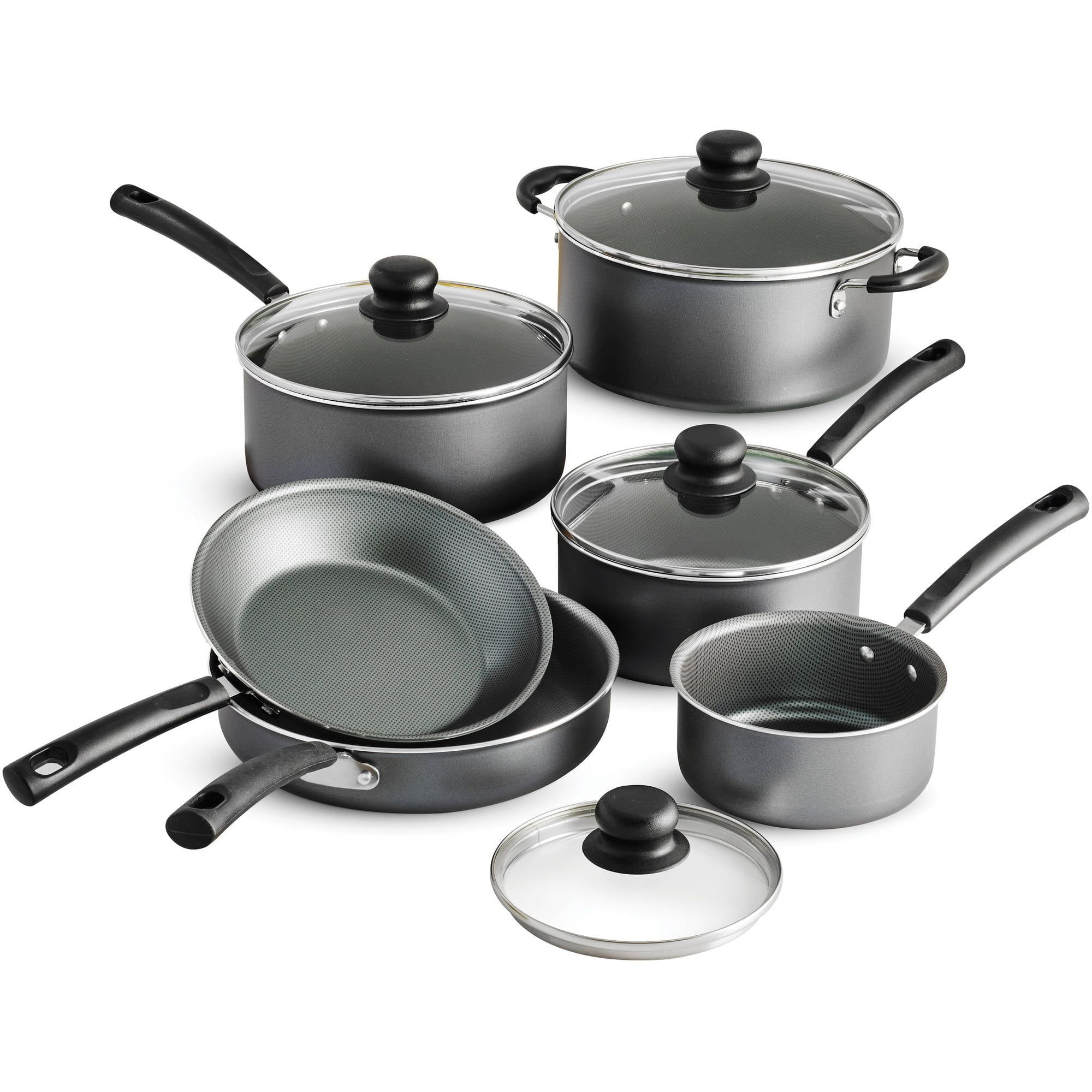 9-Piece Non-Stick Cookware Set – Champagne