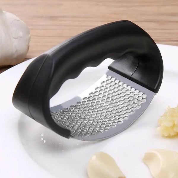 Stainless Steel Garlic Press & Mincer Tool
