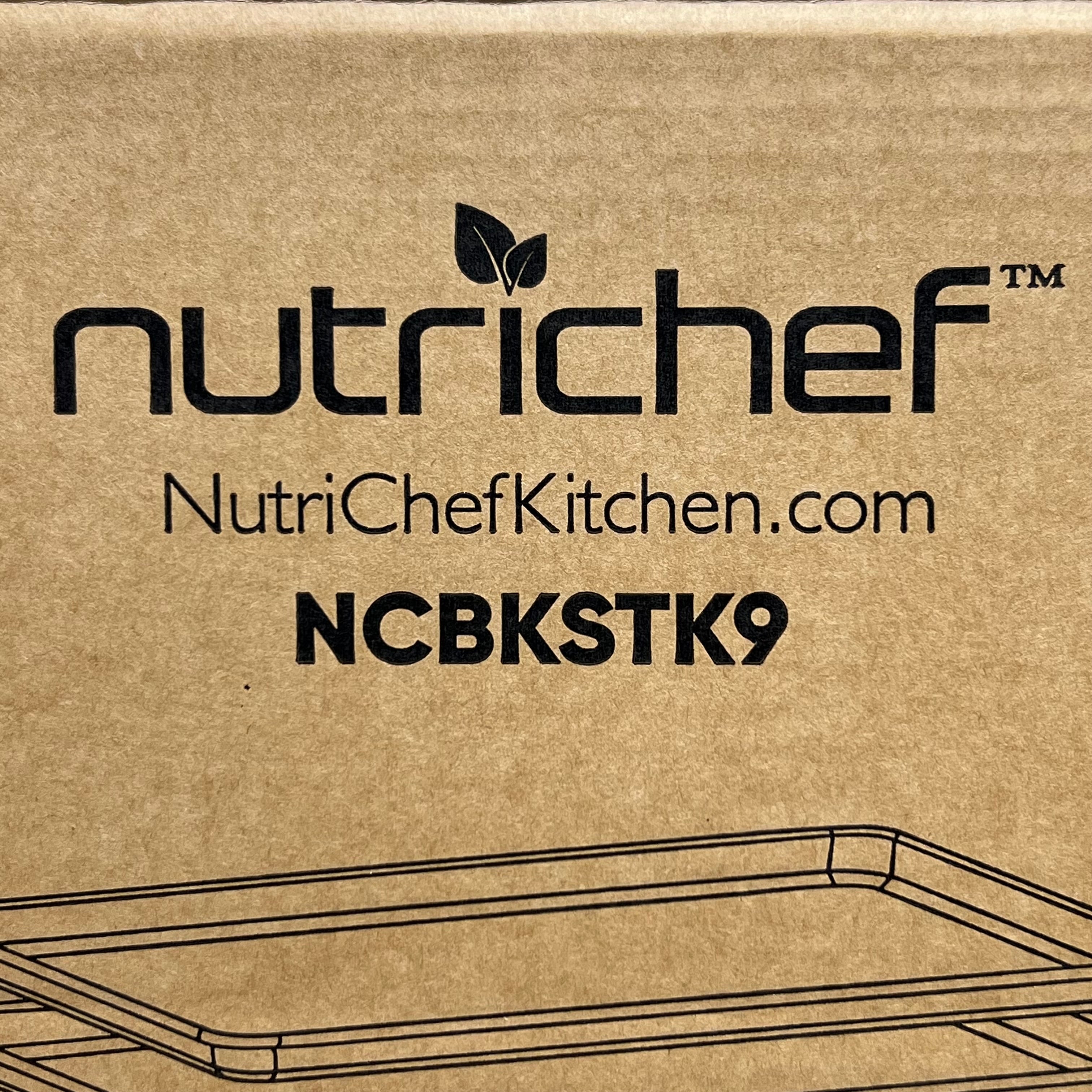 8-Piece Nonstick Stackable Bakeware Set 11x16 Inch