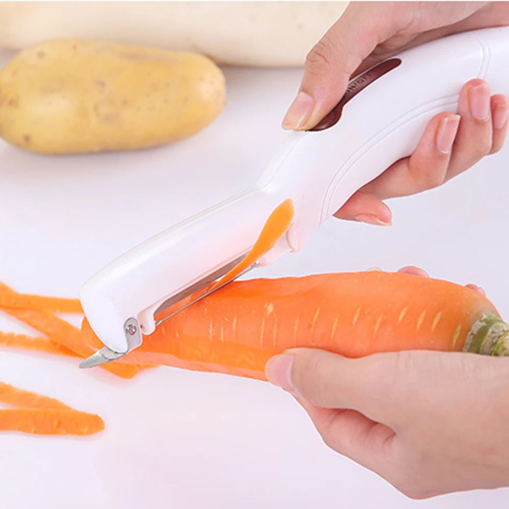 Electric Fruit & Vegetable Peeler with Blade