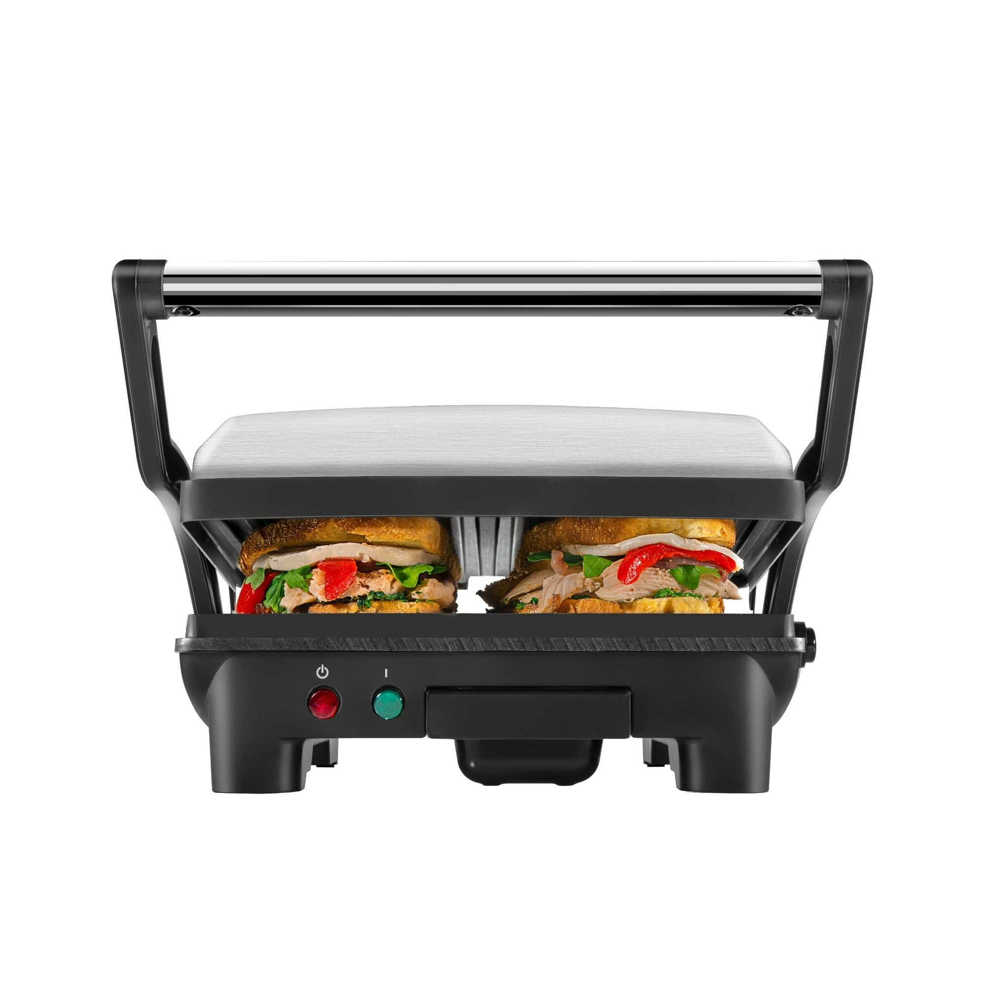 3-in-1 Electric Panini Press & Indoor Grill