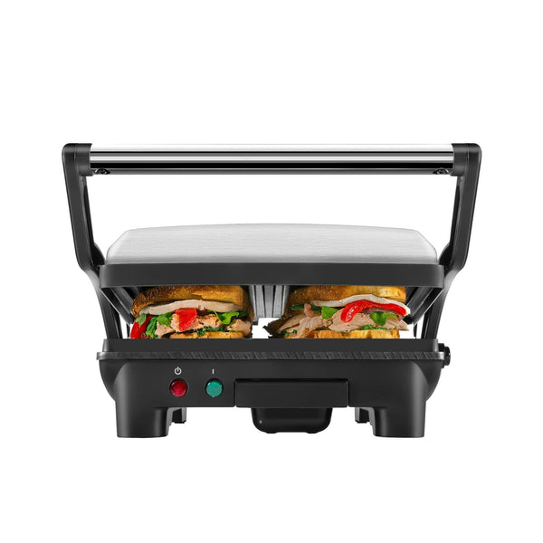 3-in-1 Electric Panini Press & Indoor Grill
