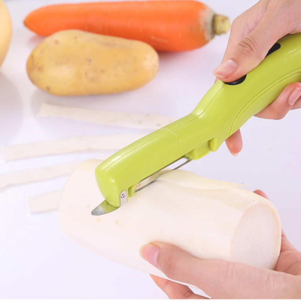Electric Fruit & Vegetable Peeler with Blade