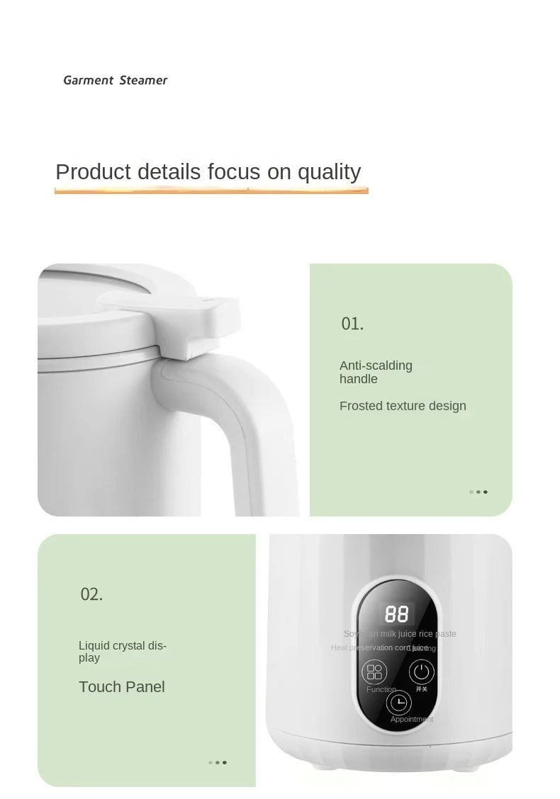 Mini Automatic Soybean Milk Maker – Filter Free