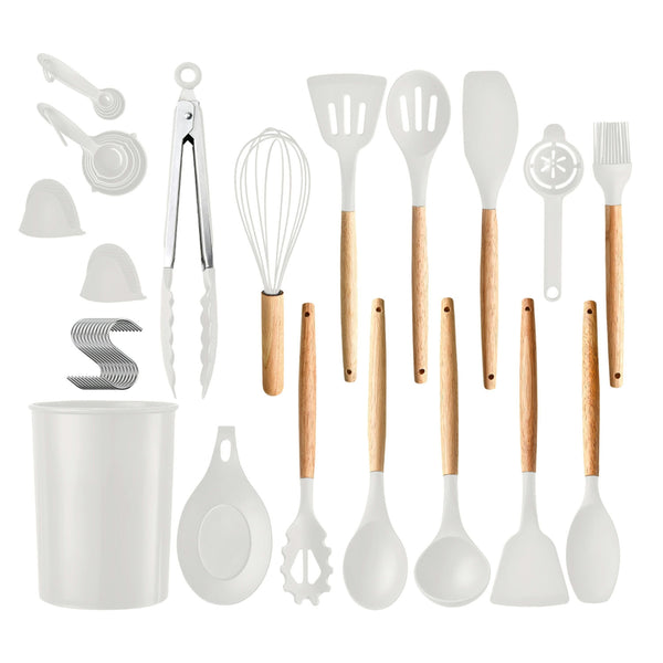 35-Piece Kitchen Cooking Utensils Set with Holder