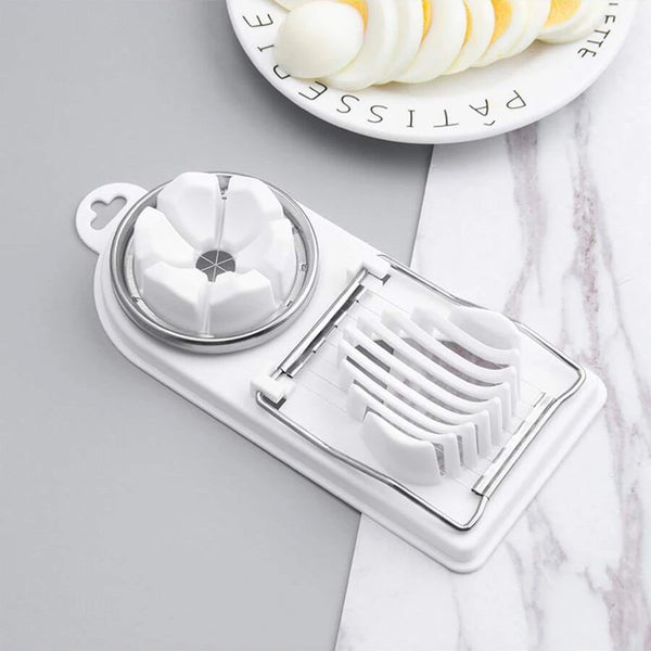 2-in-1 Multi-Function Egg and Fruit Slicer Kitchen Tool