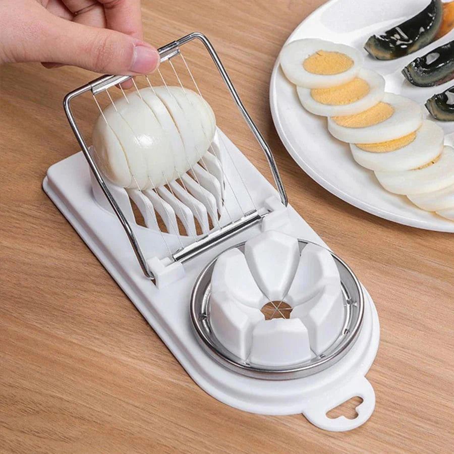 2-in-1 Multi-Function Egg and Fruit Slicer Kitchen Tool