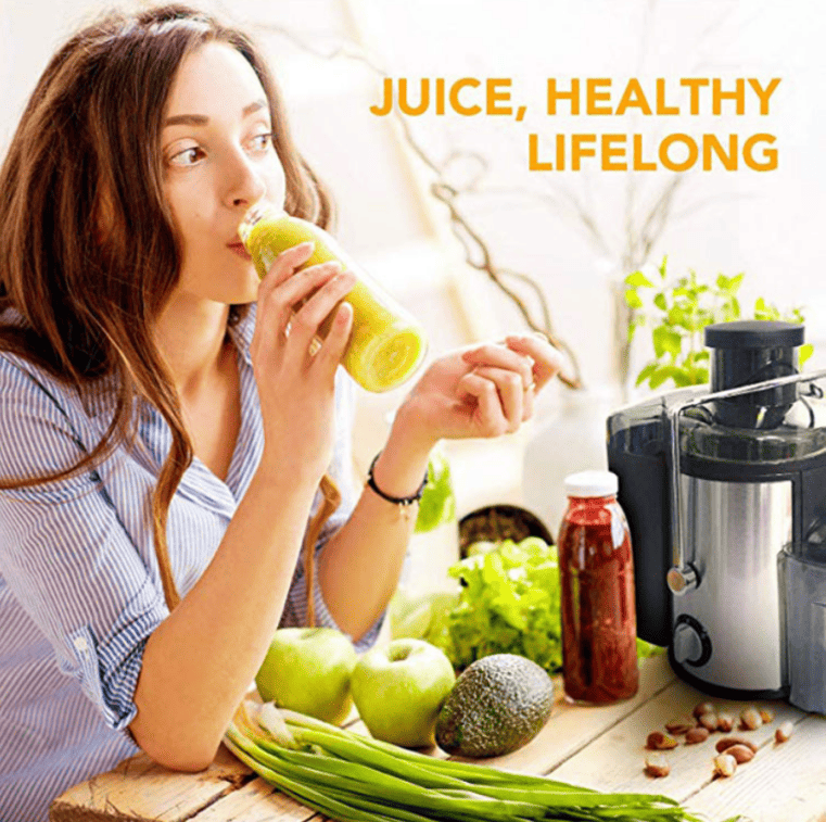 1100W 2.5L Multi-Function Centrifugal Juicer – BPA Free