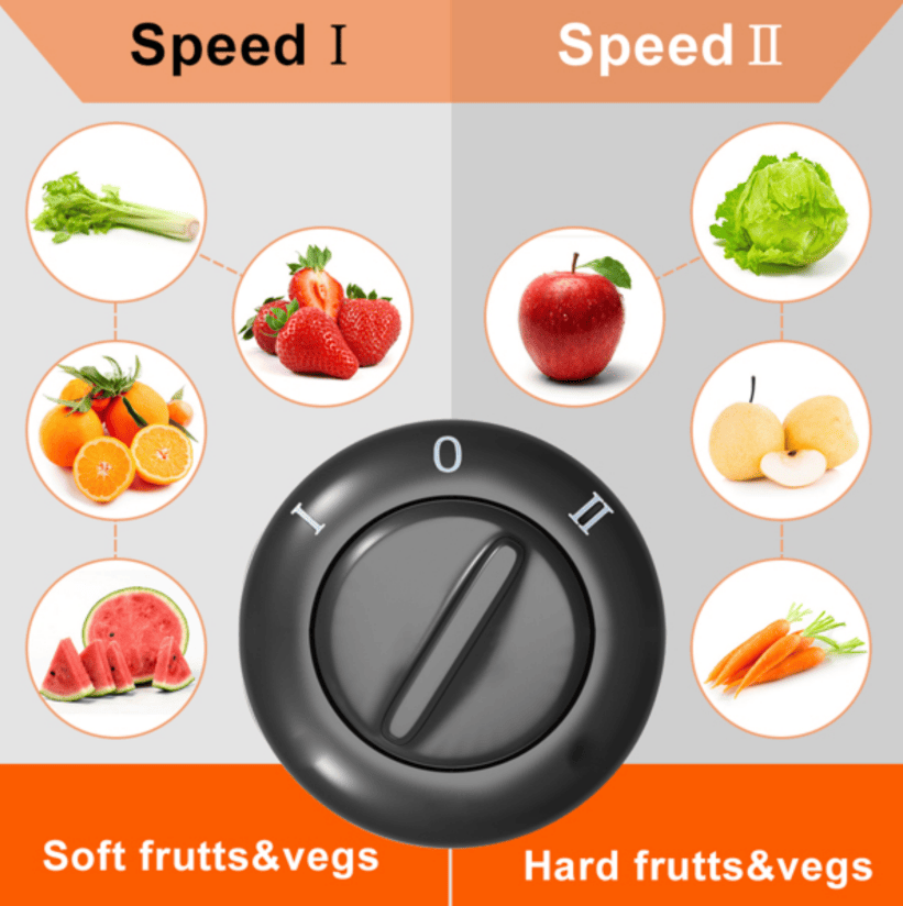 1100W 2.5L Multi-Function Centrifugal Juicer – BPA Free