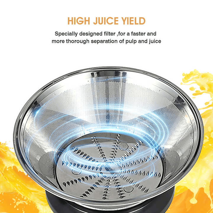 1100W 2.5L Multi-Function Centrifugal Juicer – BPA Free