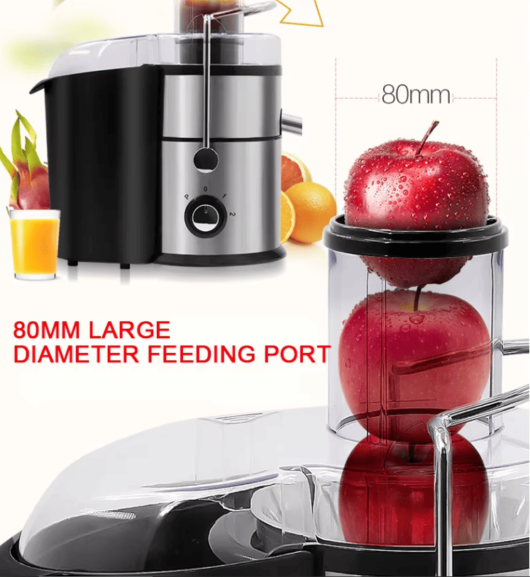 1100W 2.5L Multi-Function Centrifugal Juicer – BPA Free
