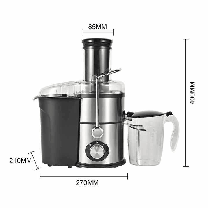1100W 2.5L Multi-Function Centrifugal Juicer – BPA Free