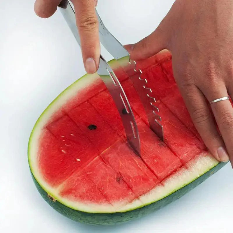 Eco-Friendly Stainless Steel Watermelon Slicer Cutter