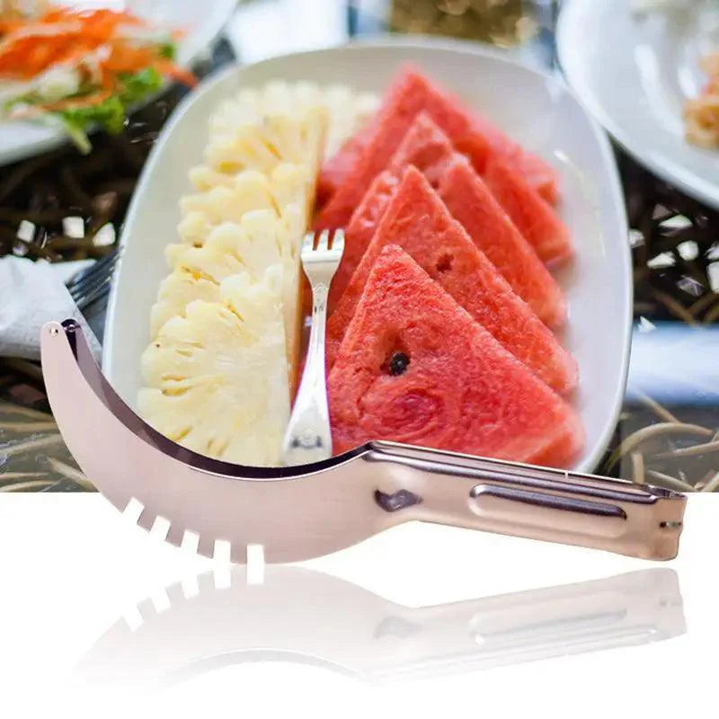 Eco-Friendly Stainless Steel Watermelon Slicer Cutter