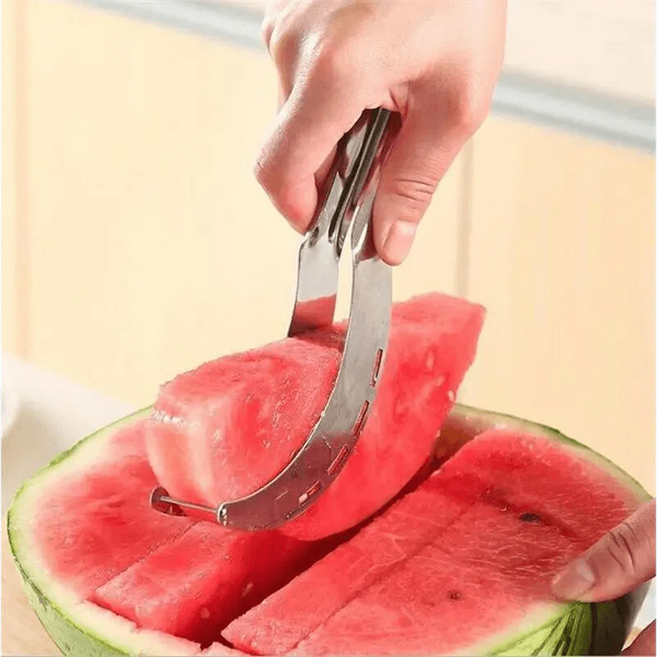Eco-Friendly Stainless Steel Watermelon Slicer Cutter
