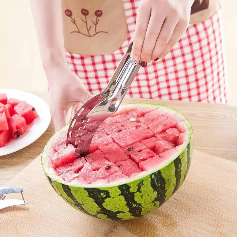 Eco-Friendly Stainless Steel Watermelon Slicer Cutter